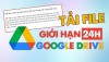 Thêm Dung Lượng Bán Drive one không giới hạn dung lượng google