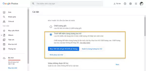 6 cách sửa lỗi Drive đầy bộ nhớ dù còn dung lượng tạo tài khoản drive google one không giới hạn dung lượng (4)