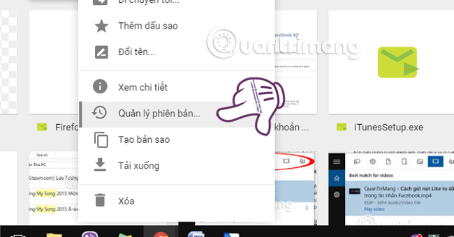 Cách cập nhật file trênBán Google drive one không giới hạn dung lượng Unlimited đơn giản (2)