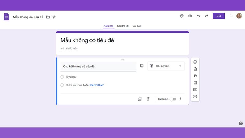 Cách tạo bài kiểm tra trênBán tài khoản google drive one không giới hạn dung lượng Unlimited cực dễ (3)