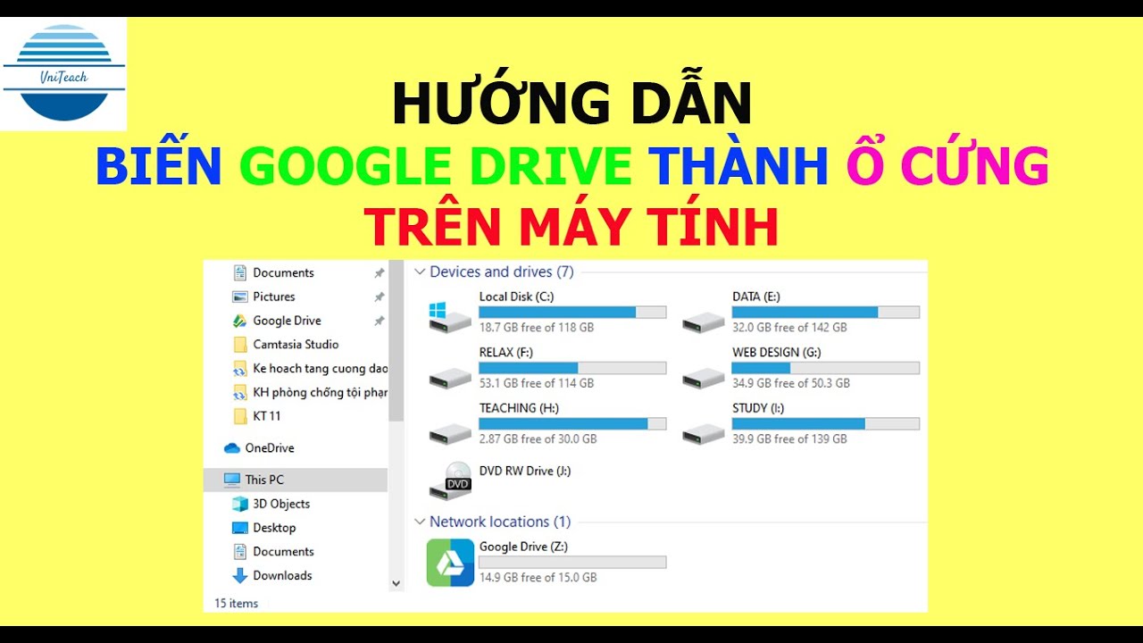 Cách tạo ổ đĩa drive máy tính tạo tài khoản drive google one không giới hạn dung lượng (2)