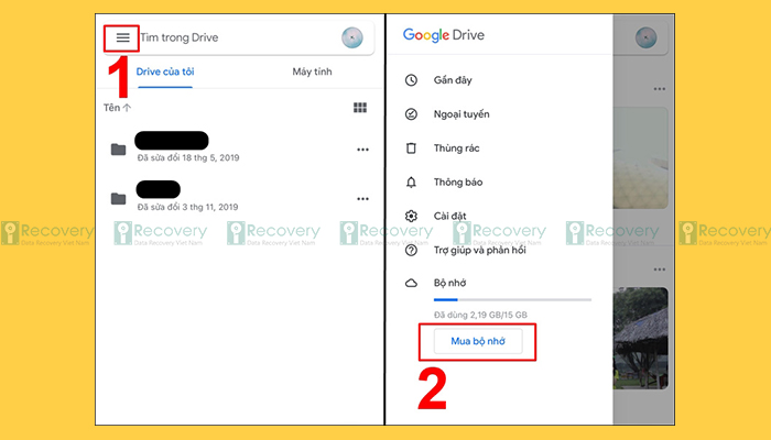 Drive có dung lượng bao nhiêu Mua Drive one không giới hạn dung lượng google (3)