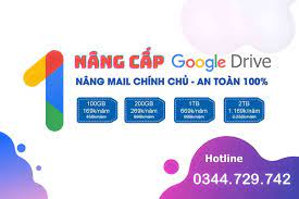 Gói Nâng cấp Google drive one giá rẻ không giới hạn dung lượng (2)