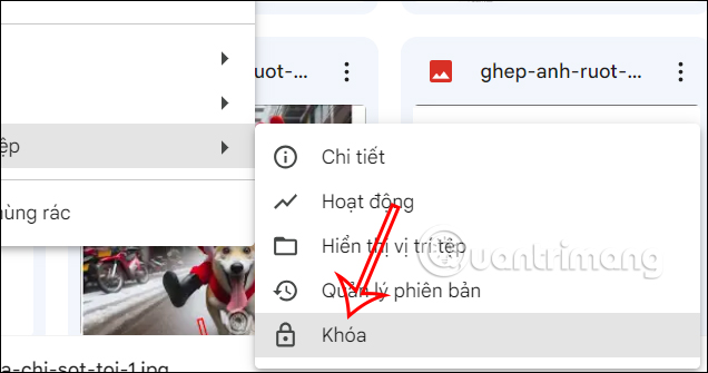 Hướng dẫn khóa file Google Drive khi sử dụng dịch vụ bán Google Drive One không giới hạn dung lượng Unlimited để chặn chỉnh sửa (2)