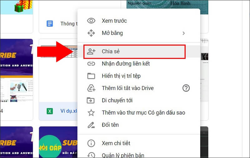 Hướng dẫn tạo file Excel trên Bán tài khoản google drive one không giới hạn dung lượng Unlimited dễ dàng (1)