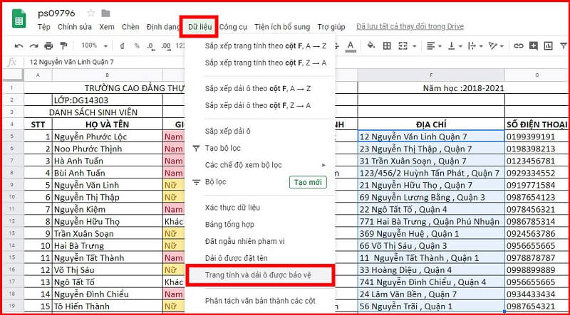 Hướng dẫn tạo file Excel trên Bán tài khoản google drive one không giới hạn dung lượng Unlimited dễ dàng (2)