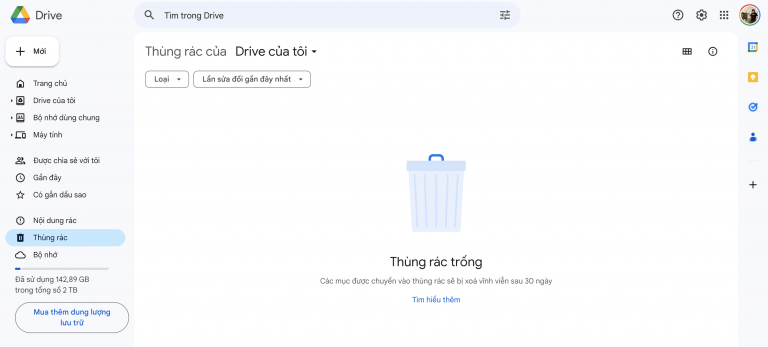 Không sử dụng vẫn đầy drive tạo tài khoản drive google one không giới hạn dung lượng (1)