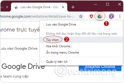 Lưu các tập tin và trang web vào Bán Google drive one không giới hạn dung lượng Unlimited đơn giản (1)