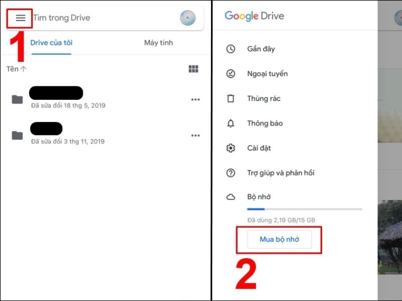 Mua dung lượngBán tài khoản google drive one không giới hạn dung lượng Unlimited nhanh chóng (3)