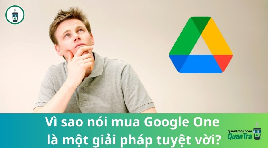 Nâng cấp Mua Drive one không giới hạn dung lượng google one 2024