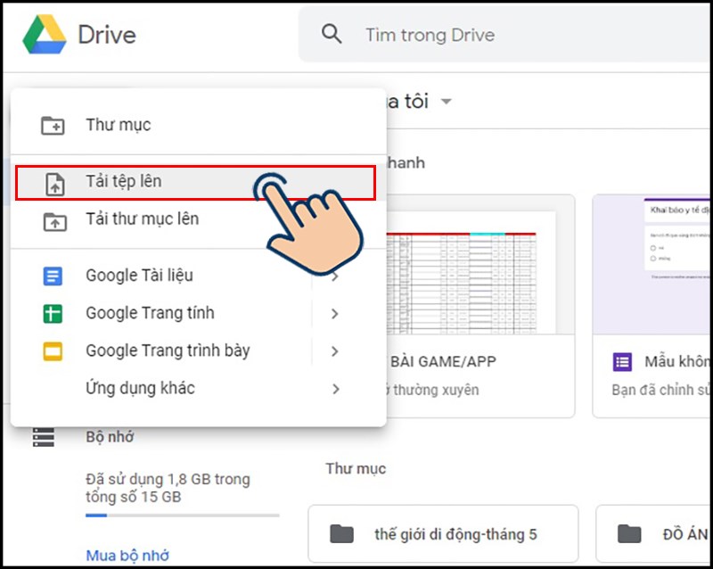 Tải xem video drive trên điện thoại tạo tài khoản drive google one không giới hạn dung lượng (3)